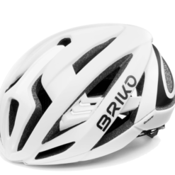 Alternative view of BRIKO QUASAR HELMET negro/blanco/rojo
